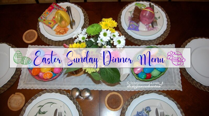 Easter Sunday Dinner Menu