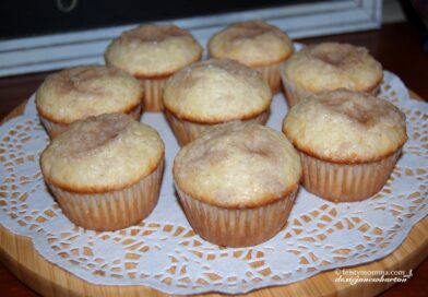 Olive Oil Muffins W/ Streudel Topping