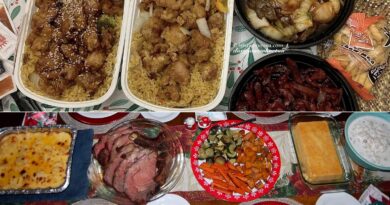 Our Food On Christmas Eve & Christmas Day