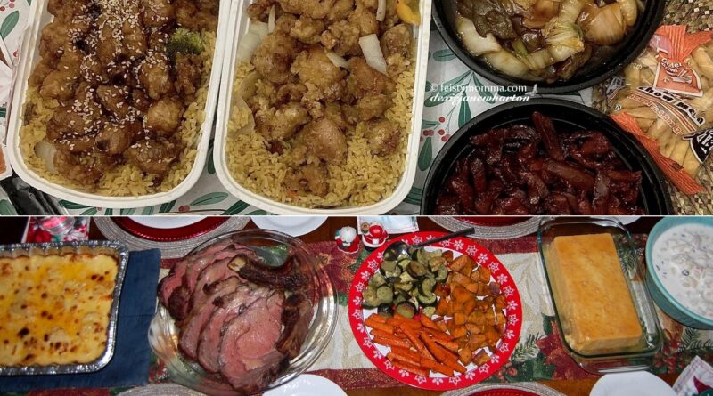 Our Food On Christmas Eve & Christmas Day