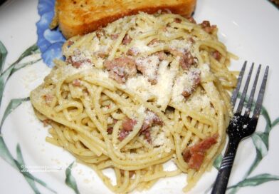 Ham & Pesto Spaghetti