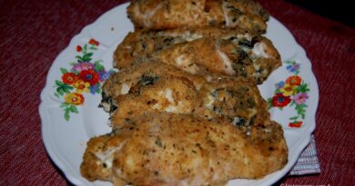 Baked Tuscan-Style Stuffed Chicken