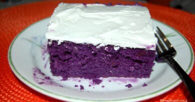 UBE Tres Leches Cake